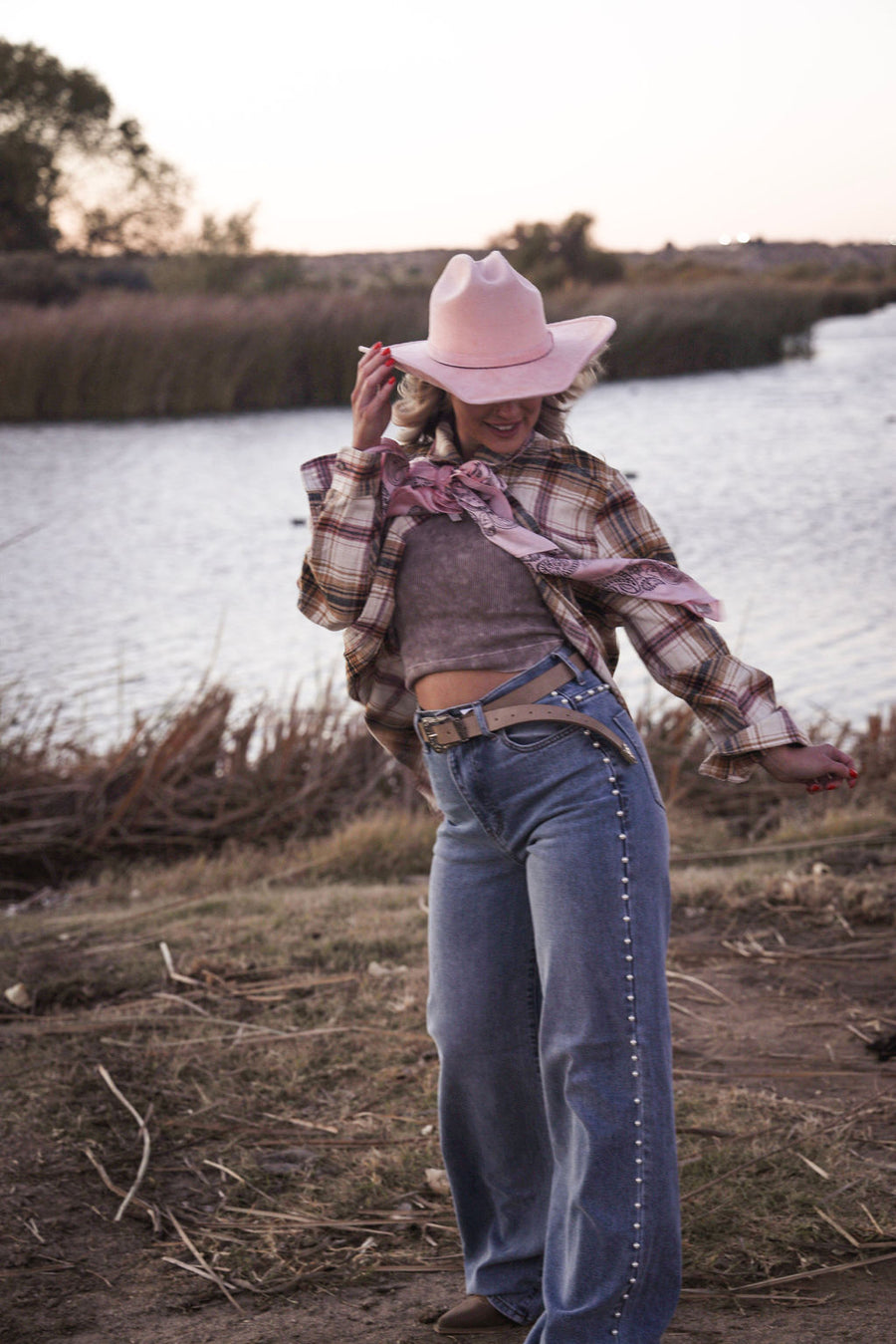 Cowgirl Dream Denim- Pearl