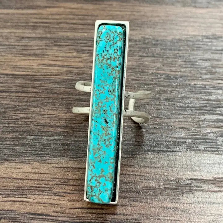 Turqouise Bar Ring