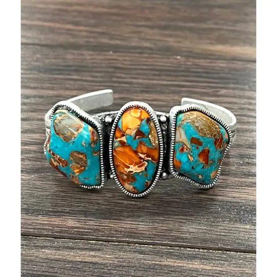 Stone Cuff Bracelets